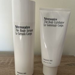 Moving Sale Unused Necessaire Body Serum And Exfoliator