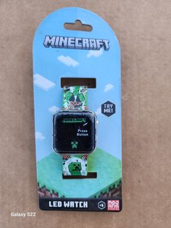New Minecraft LED Watch