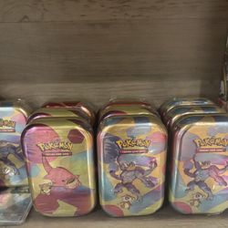 12 Pokemon 151 Mini Tins