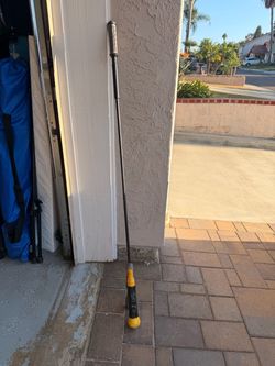 Baseball bat trainer hitting stick