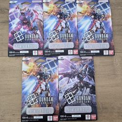 For Sale:
Brand New Still in Sleeve Gundam New Type Rising Trading Card Game TCG