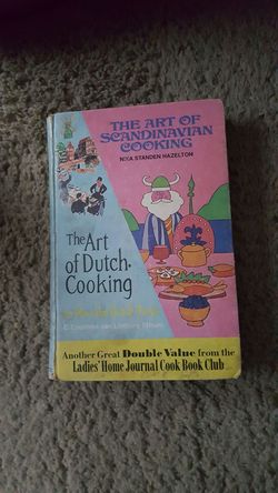 Art of Scandinavian Dutch cooking cookbook Ladies home Journal 1965 Hc