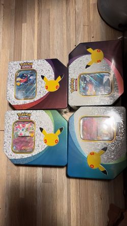 30th anniversary Pokemon Tins