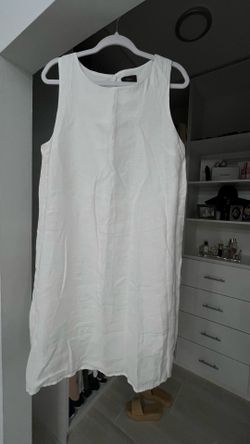 Vestido blanco de lino