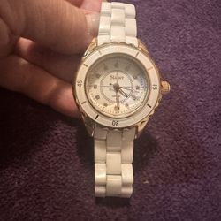 Designer Watch, NEW (ceramic and gold)