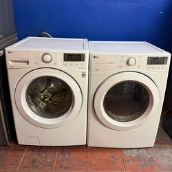 Set LG washer and dryer