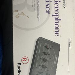 Microphone Mixer And Mic 