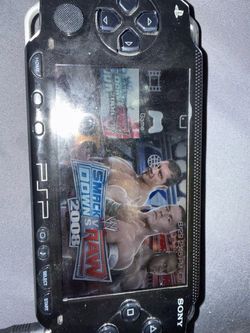 PSP 1001 w case and memory stick