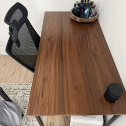 Desk and Computer Chair For Sale 