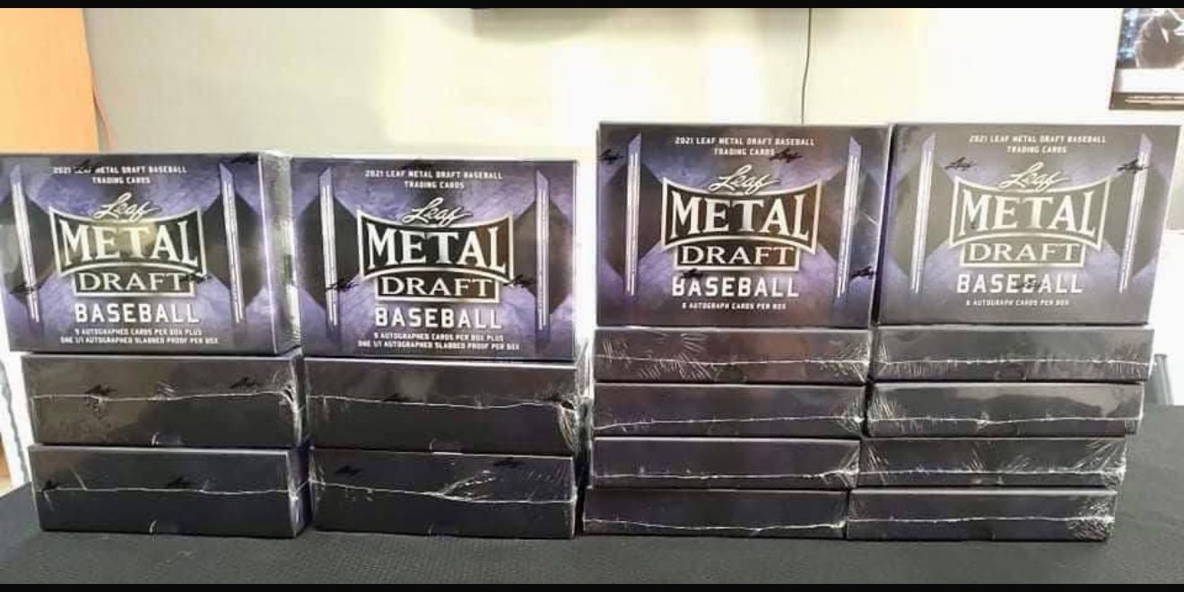 2021 Leaf Metal Baseball – Hobby Box (Factory Sealed)
