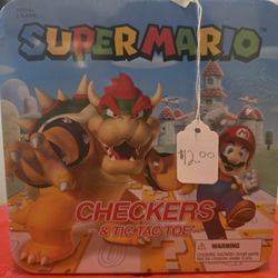 Super Mario Collectable Checkers 