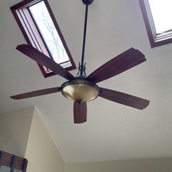 High Big  Ceiling Fan With The Remote