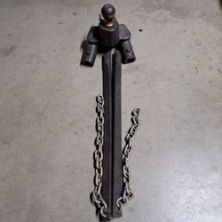 Blue ox hitch head,ball,distribution bars