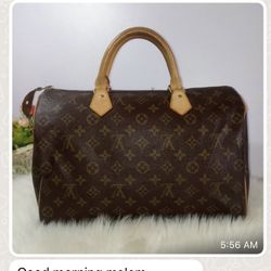 Authentic LV Speedy35