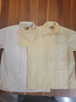 Genuine Haband Guayaberas Size M