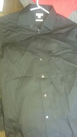 Black dress shirt size M/M