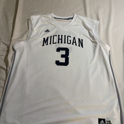 Michigan wolverines men’s 2XL jersey . By adidas . $20