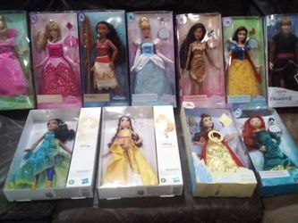 DISNEY PRINCESS DOLLS FOR SALE. ONLY $10 EACH! BRAND NEW!