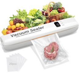 🆕 In 📦 Multi-Functional Vacuum Sealer,3️⃣Modes Automatic Food Sealer,with20Vacuum Bags,Fast-Compact Design.