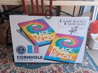 Life is Good Cornhole set Brand New *Discontinued*
