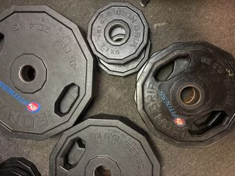Iron Grip Olympic Plates