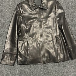 Avanti Leather Jacket Womens Size Large 