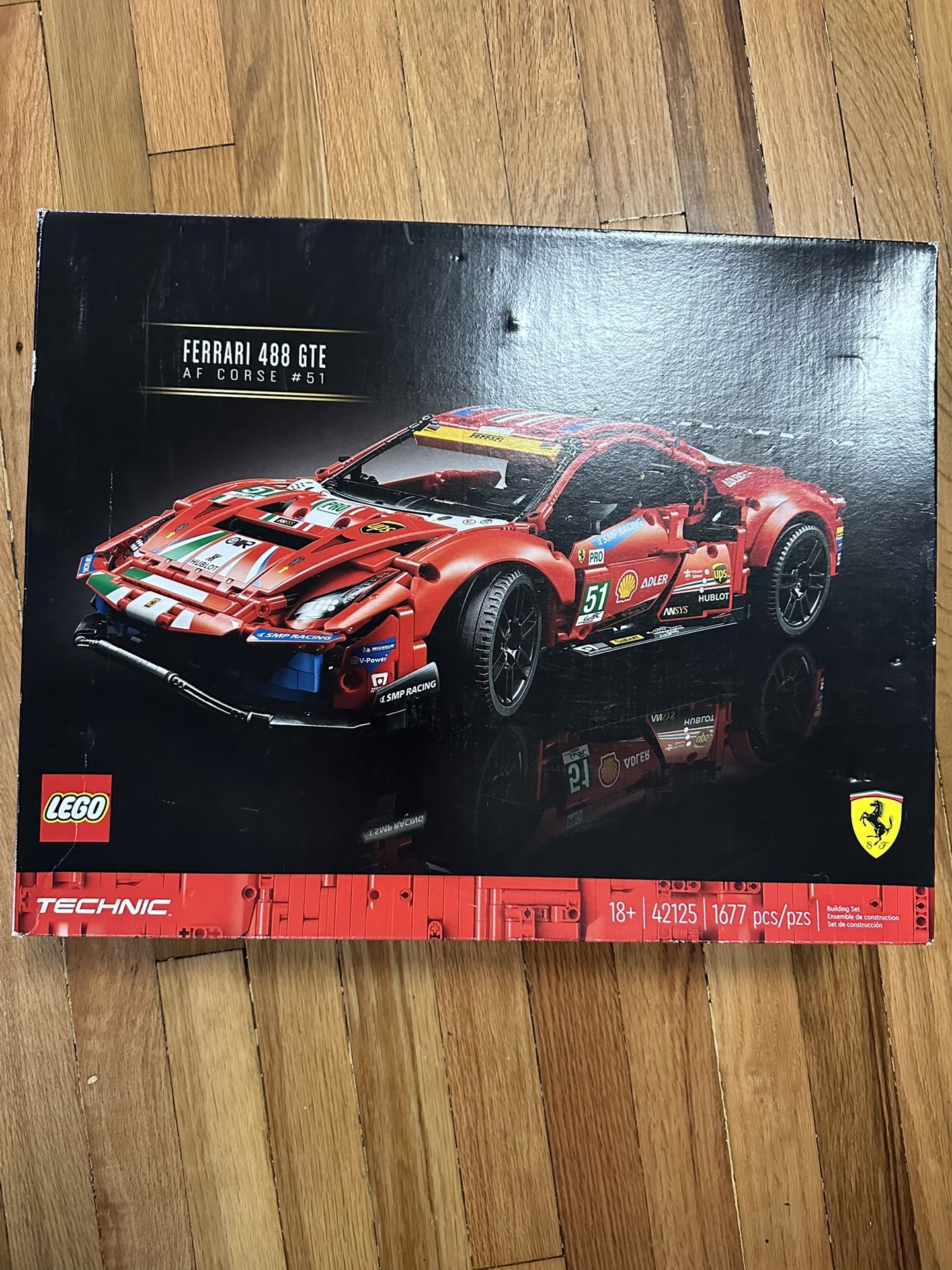 Ferrari 488 GTE Lego Set