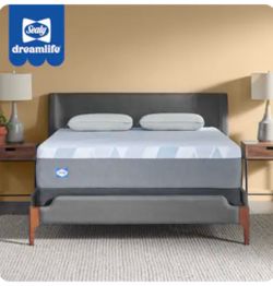 SEALY 12” King Hybrid Mattress — Like New | $450