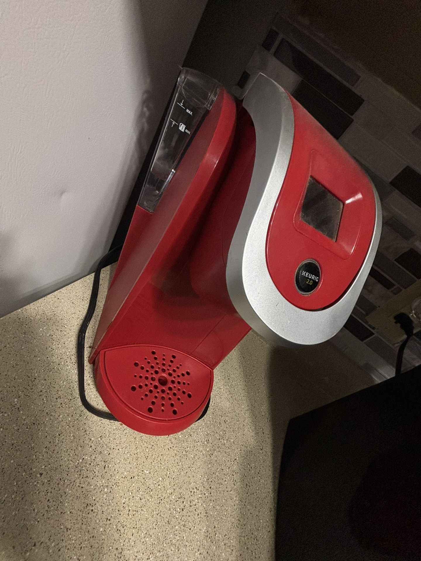 Keurig 2.0 With Keurig Cup Tray 