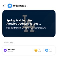 Dodger Tickets