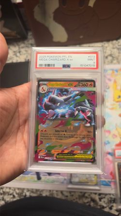2025 pokemon MEGA CHARIZARD X ex