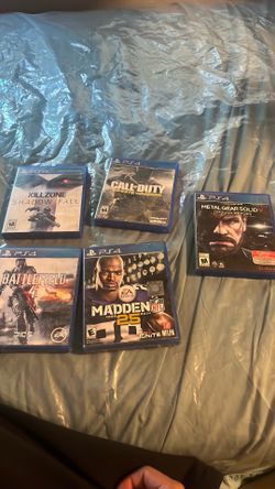 5 Ps4 games