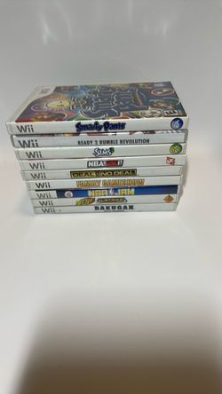 Nintendo Wii Games Bundle – Lot of 9