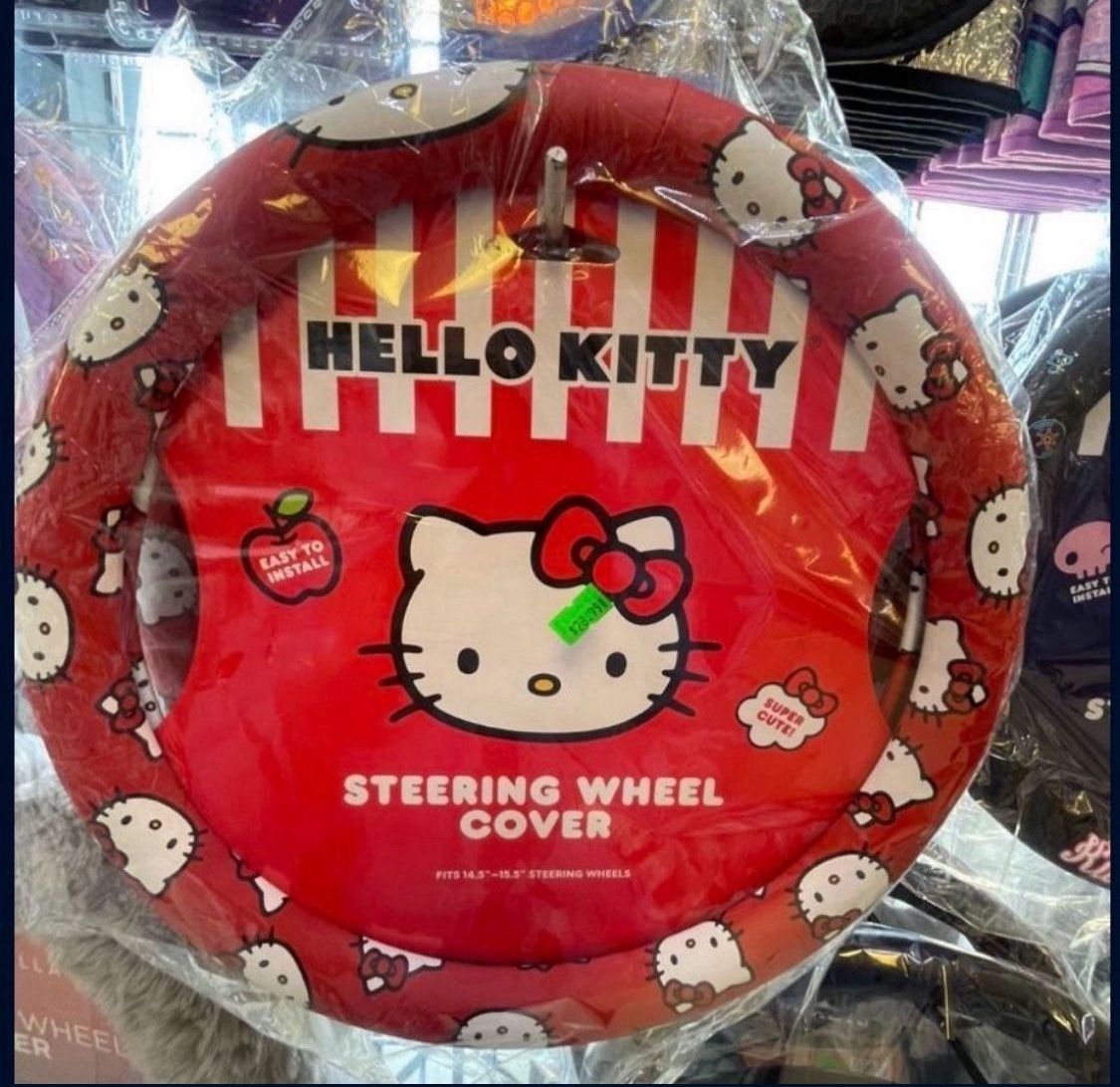 Steering Wheel Cover Hello Kitty
