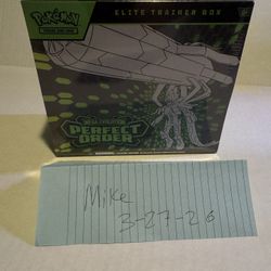 Pokemon TCG Perfect order ETB