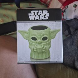 Geeki TIKI Child With Soup (Grogu) Tiki NIB 