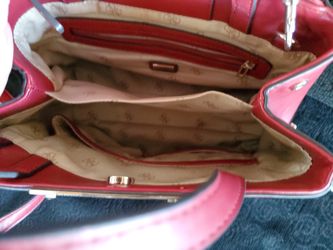 Beautiful Red GUESS Britta Purse/Satchel Handbag/Bag Embroidered Flower  Design for Sale in Chula Vista, CA - OfferUp