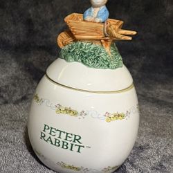Peter Rabbit Cookie Jar