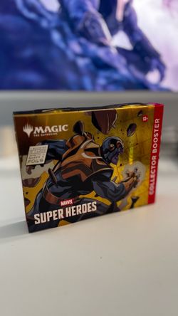 Magic The Gathering | Marvel Super Heroes Collector Booster | Sealed Brand New