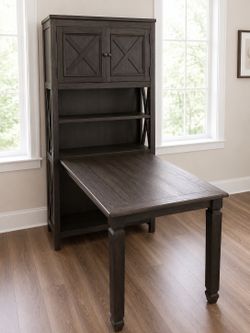 Farmhouse Desk with Hutch – Solid Wood – Originally $1,100
