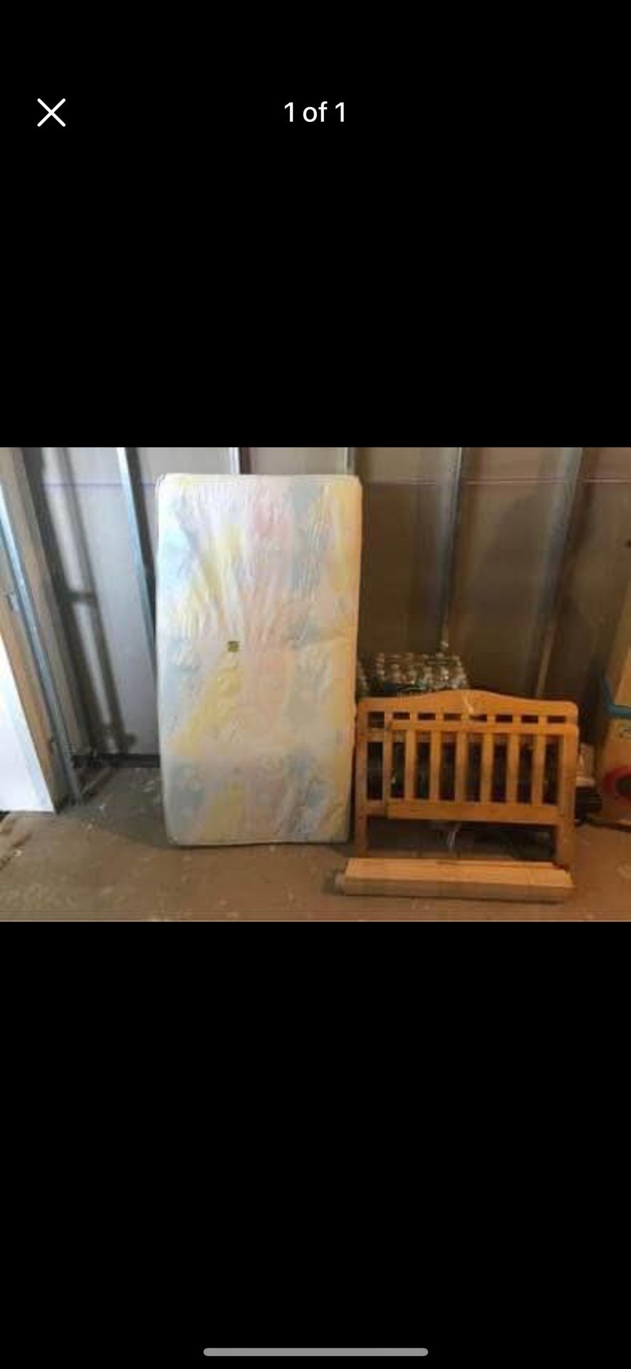 toddler bed with mattress