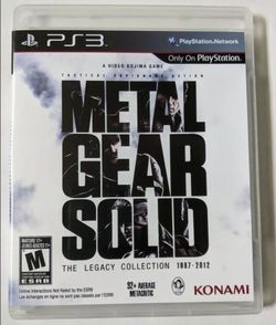 PLAYSTATION 3: METAL GEAR SOLID THE LEGACY COLLECTION