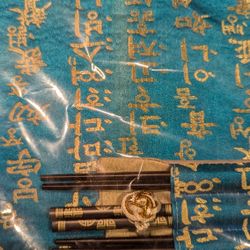 Set of Decorative Chopsticks And Matching Placemats