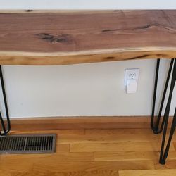 Handmade Wooden Console Table