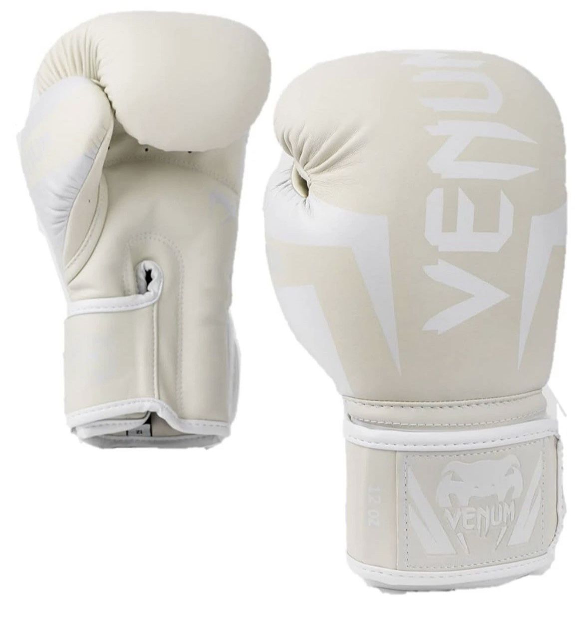 Venum Elite Boxing Gloves 14 oz White/Off-White