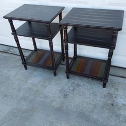 2 ACCENT TABLES