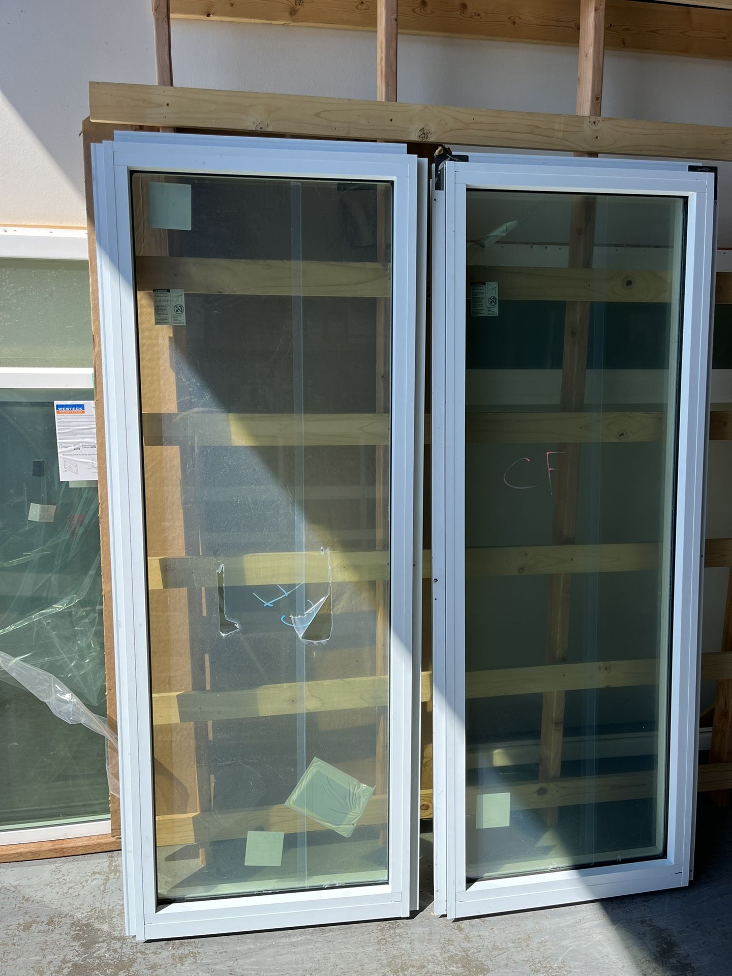 White Thermal Break Aluminum Windows