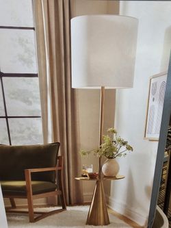 Gold Lamp Table