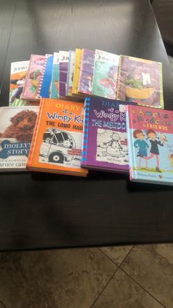 2 Diary The Wimpy Kids, & Molly’s Story And Junie B