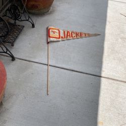 Vintage Oxnard Yellow Jacket, Banner.